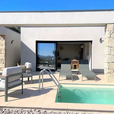 别墅 Casa Di Ba - 2 Avec Piscine A 10 Minutes Des Plages